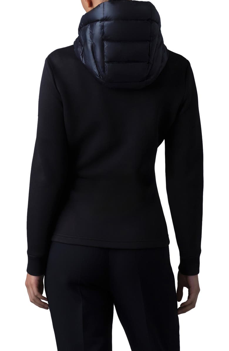 Mackage Della Mixed Media Down Puffer Jacket, Alternate, color,