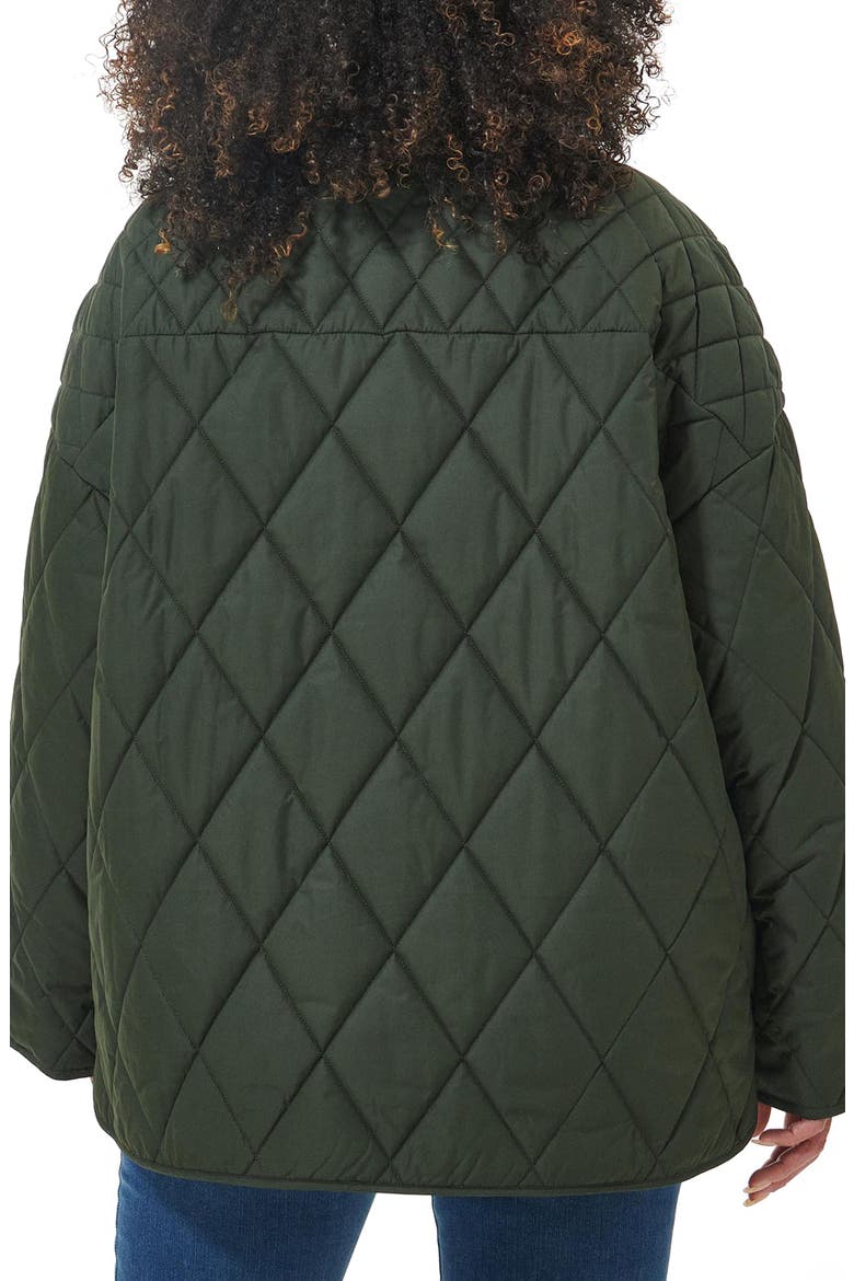 Woodhall Quilted Jacket, Alternate, color, SAGE
