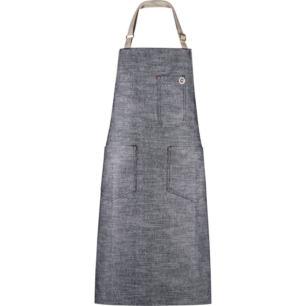 Le Creuset Cotton Apron In Gray
