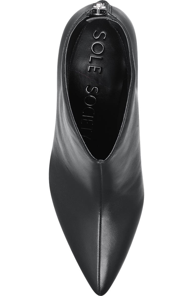Sole Society Salima Pointed Toe Bootie, Alternate, color,