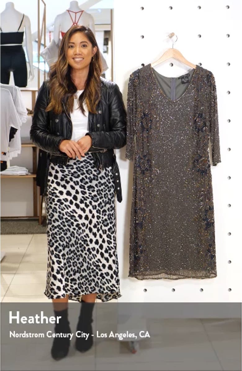 Floral Beaded Dress, sales video thumbnail