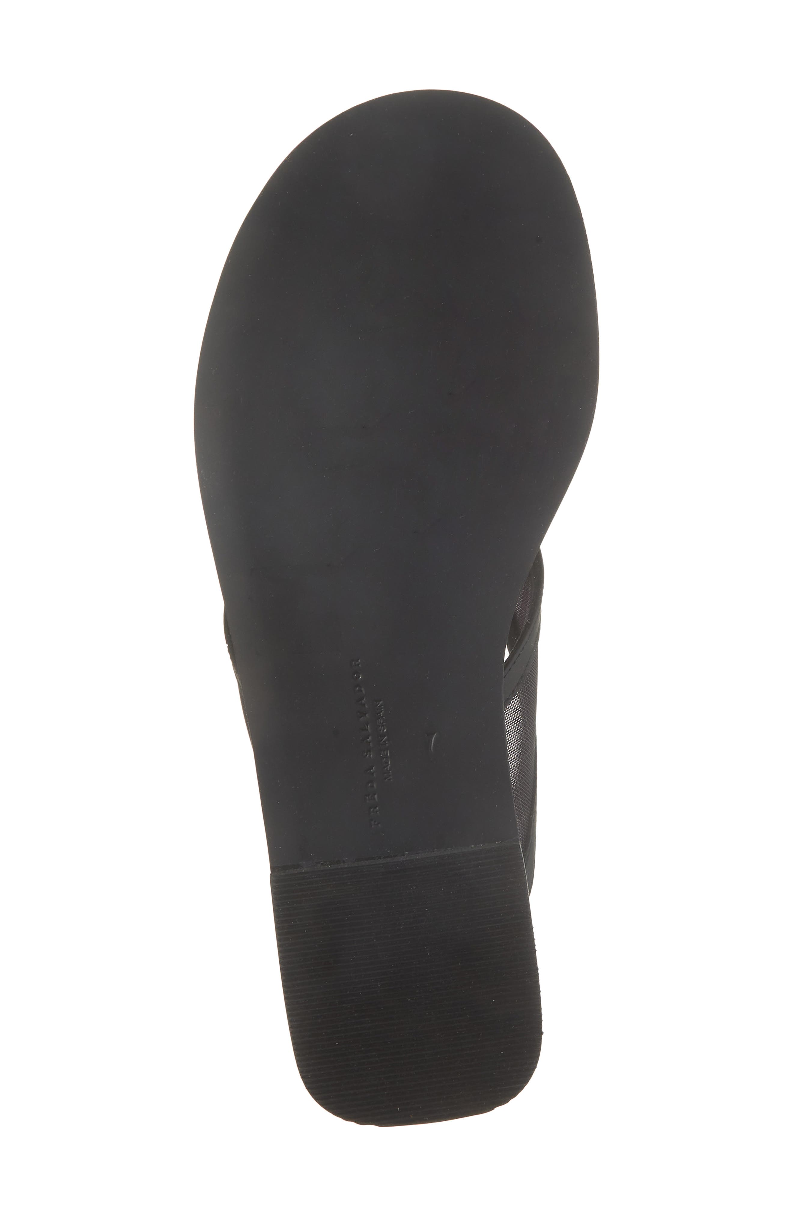 Freda Salvador Mesh Flip Flop, Alternate, color, Black Mesh