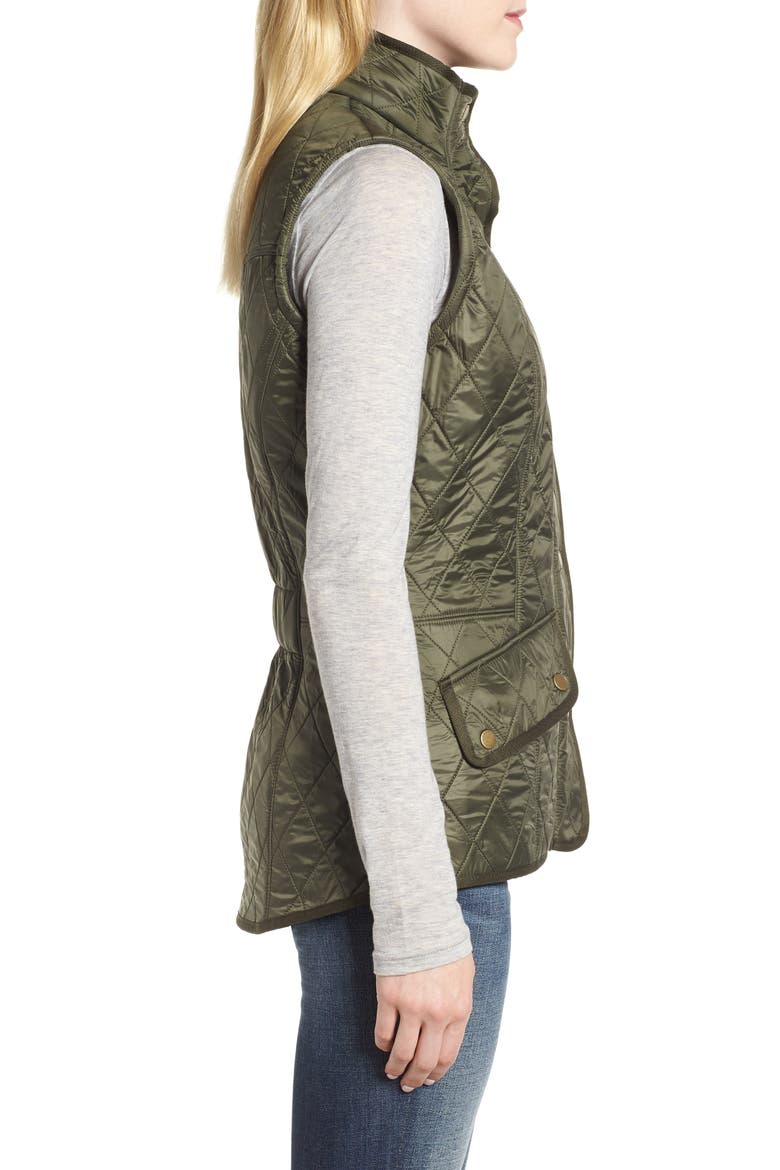 Cavalry Fleece Lined Vest, Alternate, color, OLIVE/OLIVE