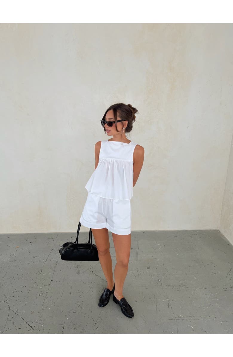 WeWoreWhat Tie Waist Short, Alternate, color,
