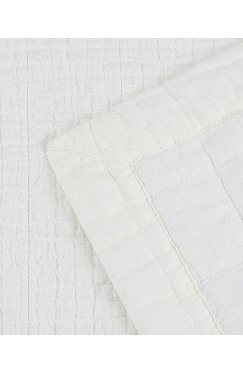 UGG<sup>®</sup> Devon Comforter & Shams Set, Alternate, color, Bright White Texture Stripe