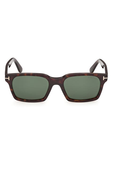 Hayden-02 56mm Square Sunglasses