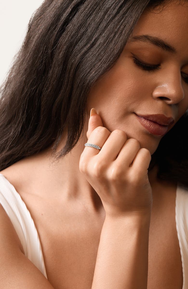 Bony Levy Mykonos 18K White Gold Diamond Stackable Ring, Alternate, color, 18K White Gold