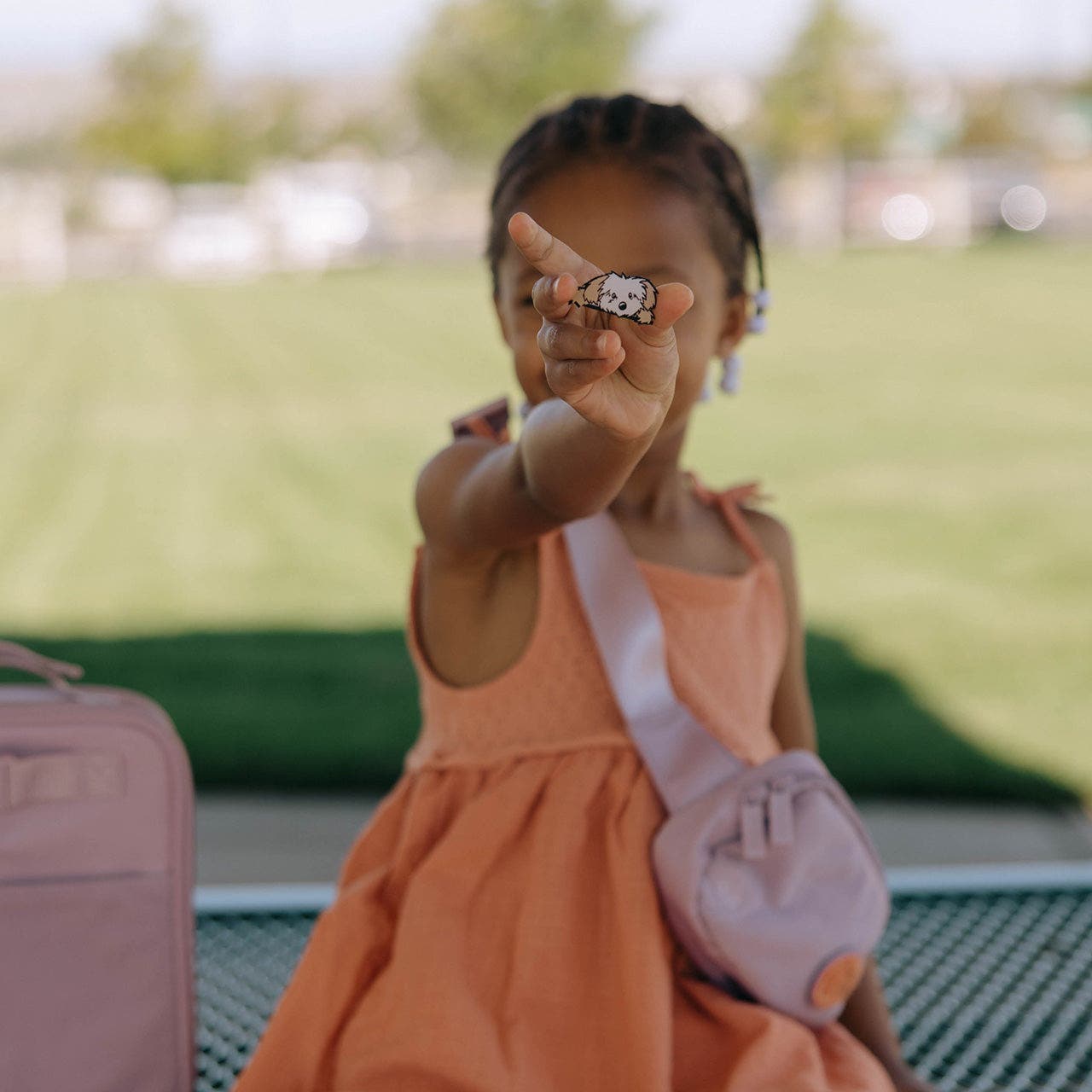 Parker Kids Co. Velcro Patch, Alternate, color, Butterfly