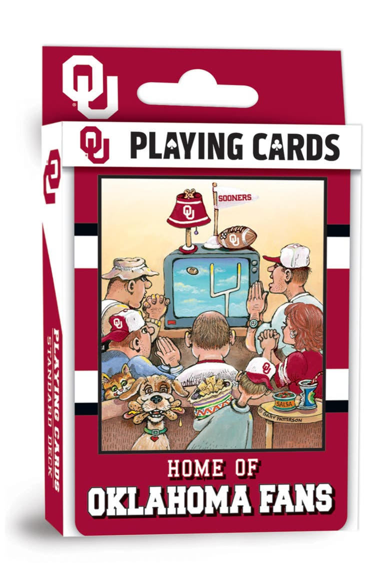 Oklahoma Sooners Fan Deck Playing Cards, Main, color, Multicolor