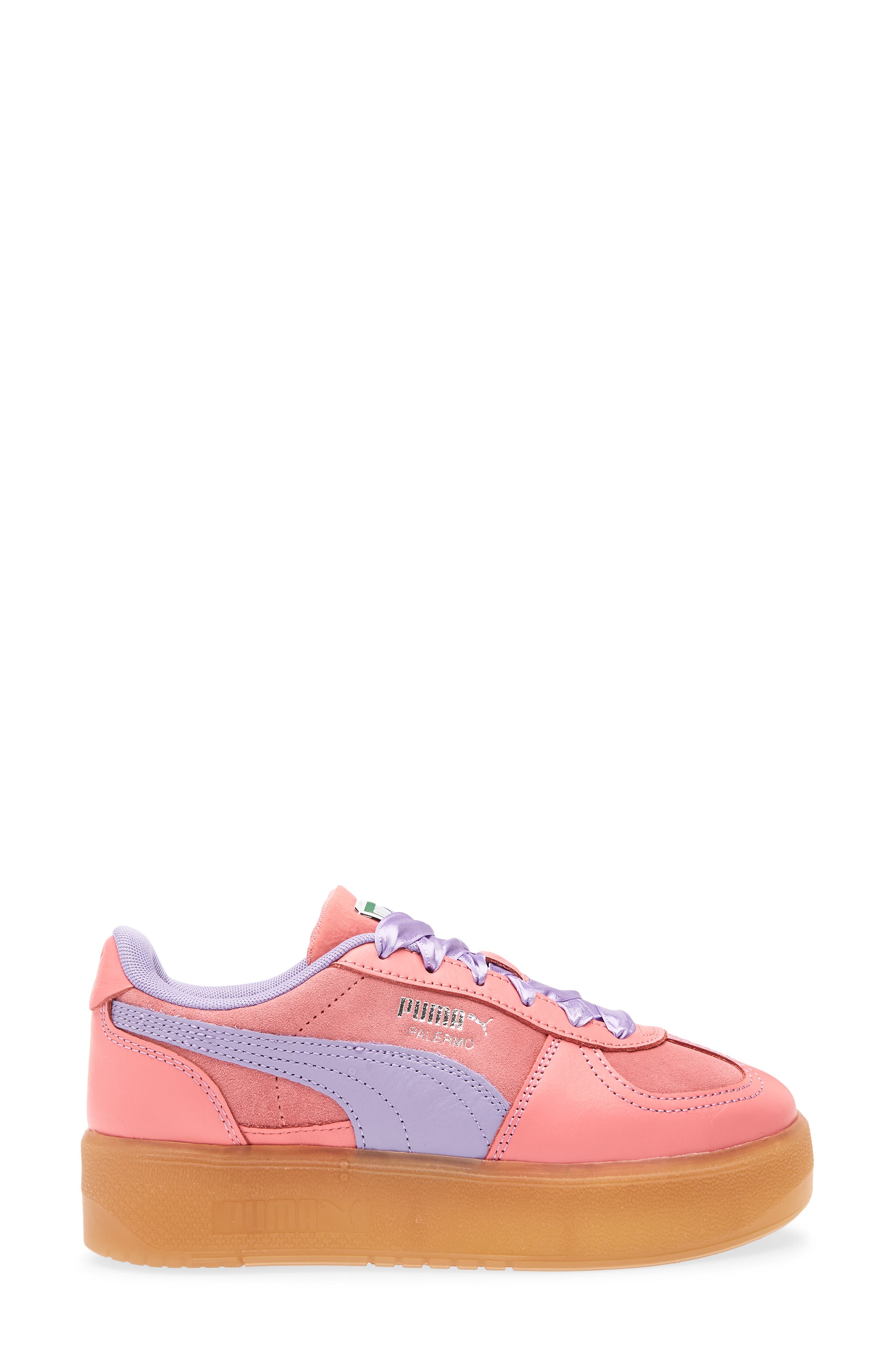 PUMA Palermo Elevata Platform Sneaker, Alternate, color, Magic Rose/ Caramel Latte