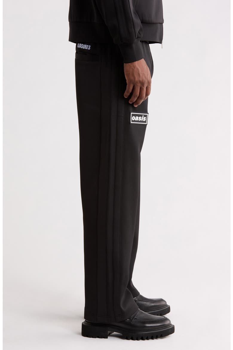x Oasis Forever Track Pants, Alternate, color, BLACK