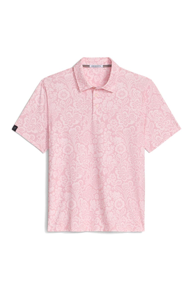 Tapestry Polo, Alternate, color, Blush