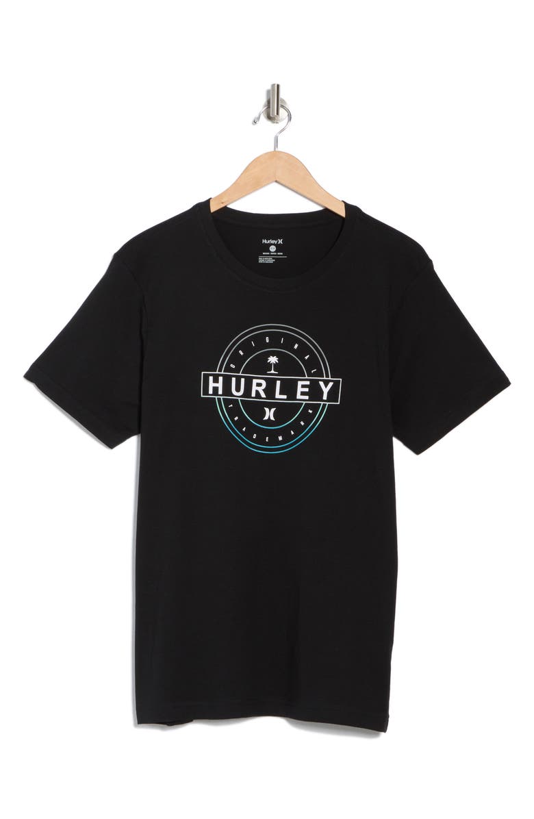 Hurley OT Logo Graphic T-Shirt, Alternate, color, Bk3 Black