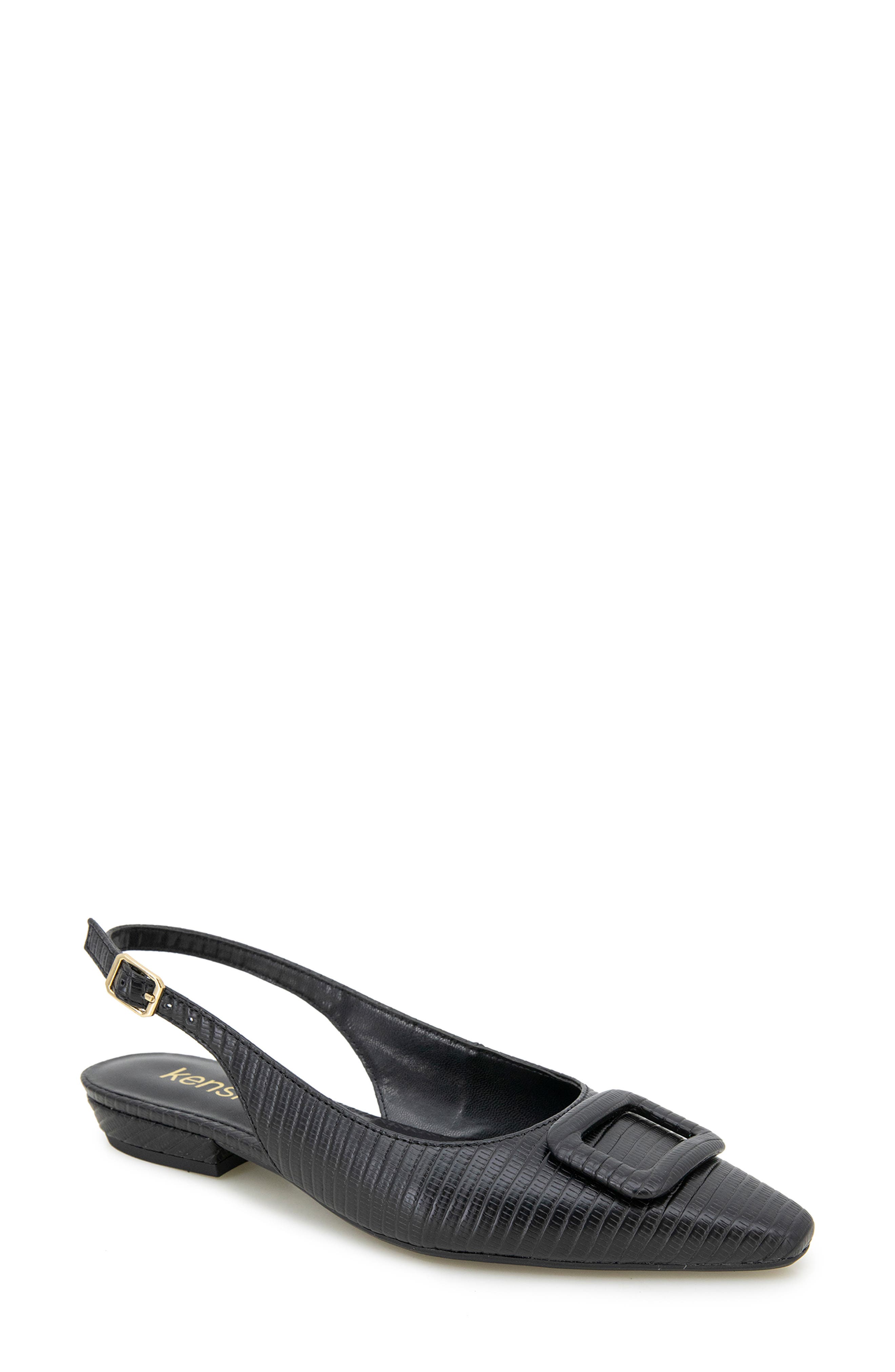 Kensie Poppi Slingback Flat, Main, color, 