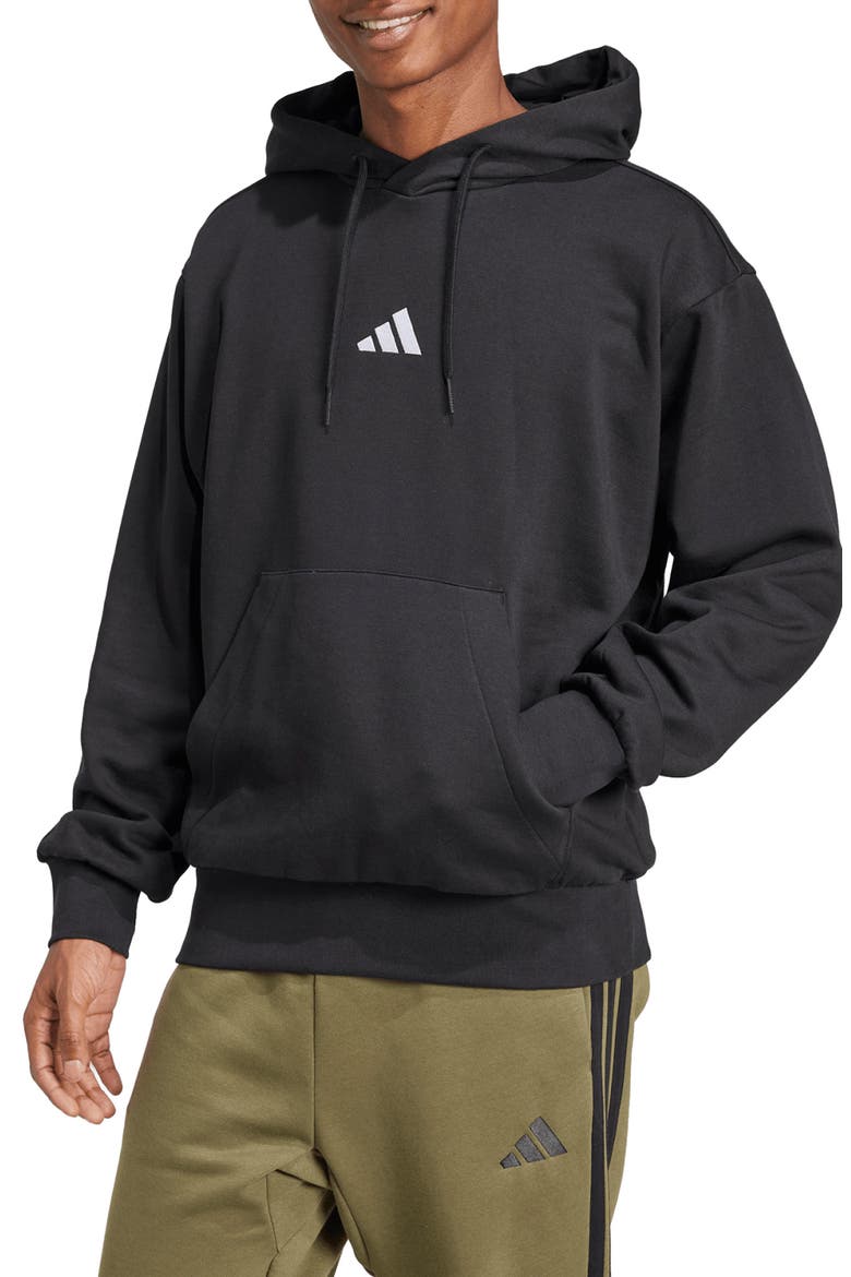 Feelcozy Hoodie, Main, color, BLACK/WHIT