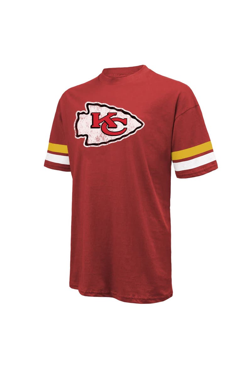 Men's Majestic Threads Travis Kelce Red Kansas City Chiefs Name & Number Oversize Fit T-Shirt, Alternate, color, Red