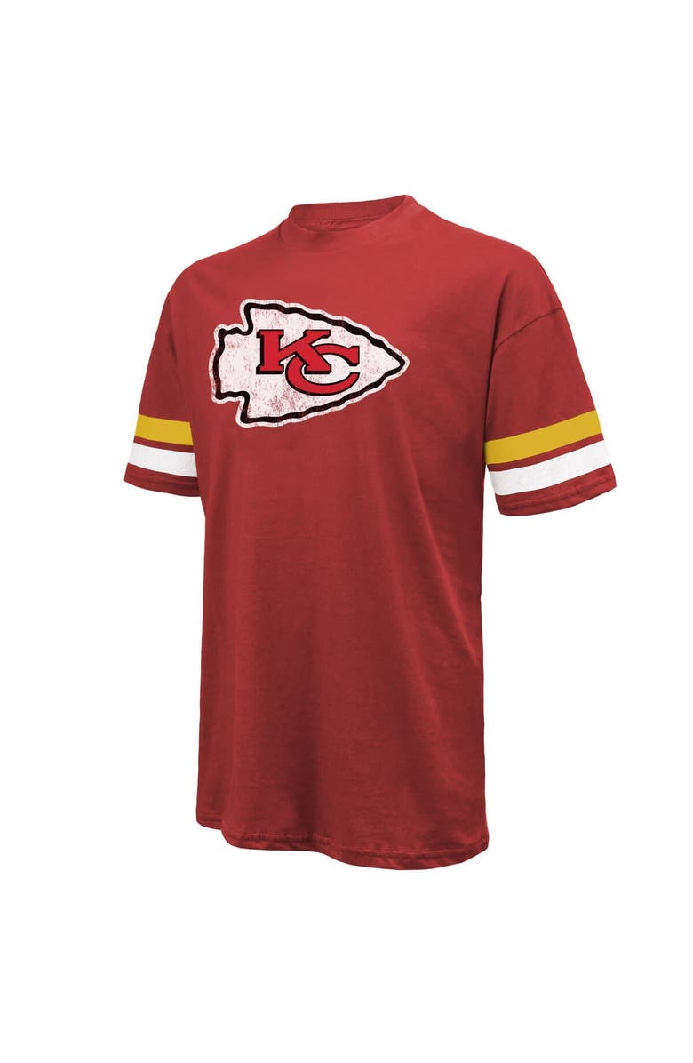 Majestic Threads Men's Majestic Threads Travis Kelce Red Kansas City Chiefs Name & Number Oversize Fit T-Shirt, Alternate, color, Red