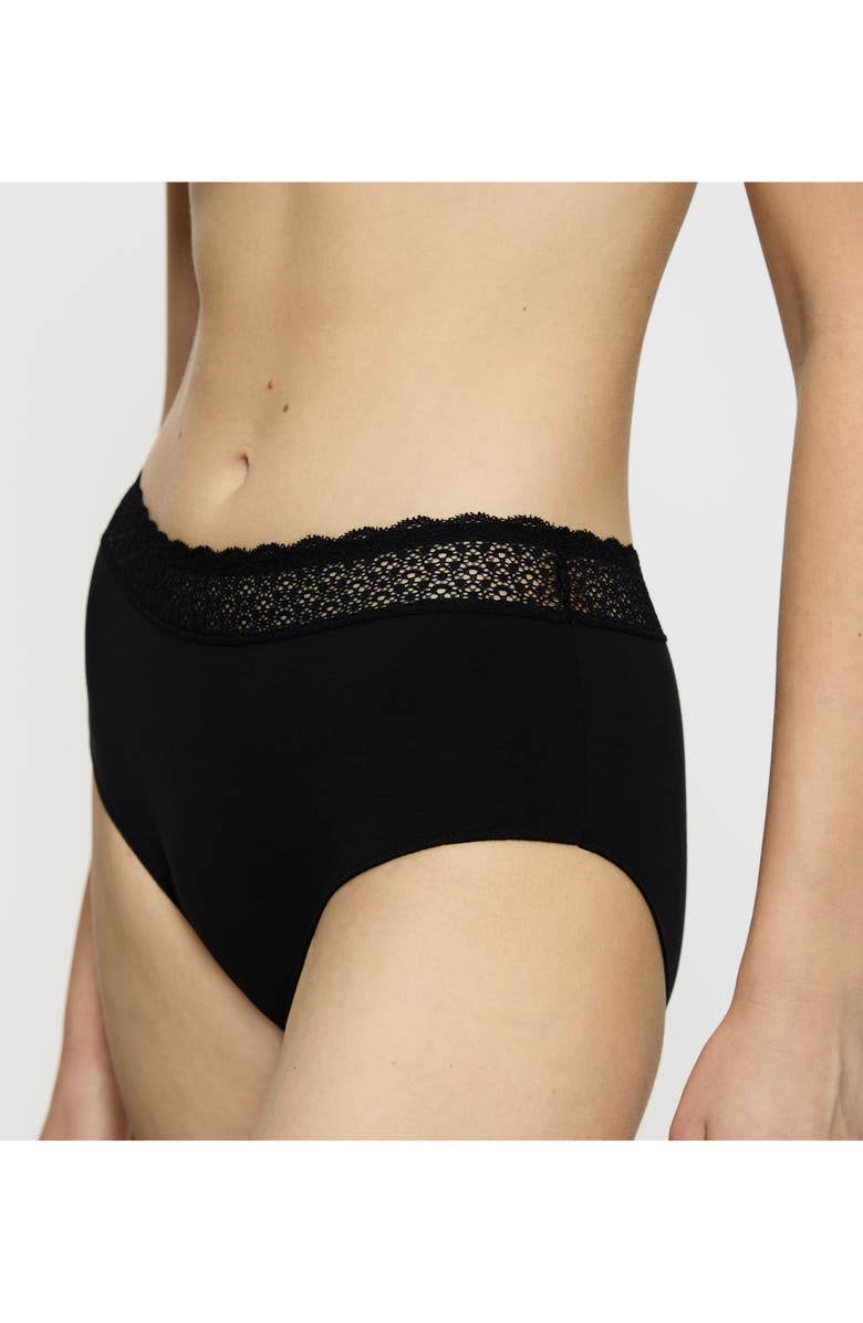 TRIUMPH Feel of Modal Brief Panties, Alternate, color, Black