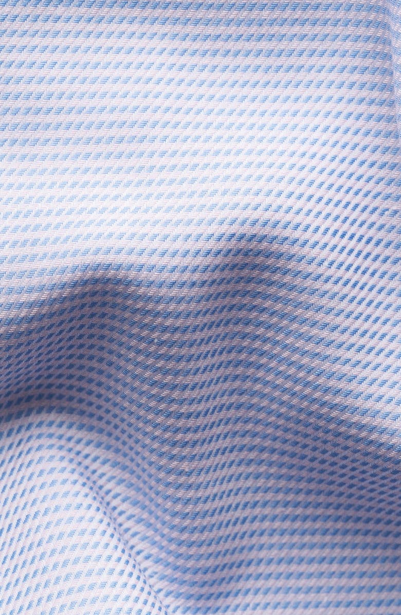 Eton Contemporary Fit Microcheck Cotton Dress Shirt, Alternate, color, Medium Pink