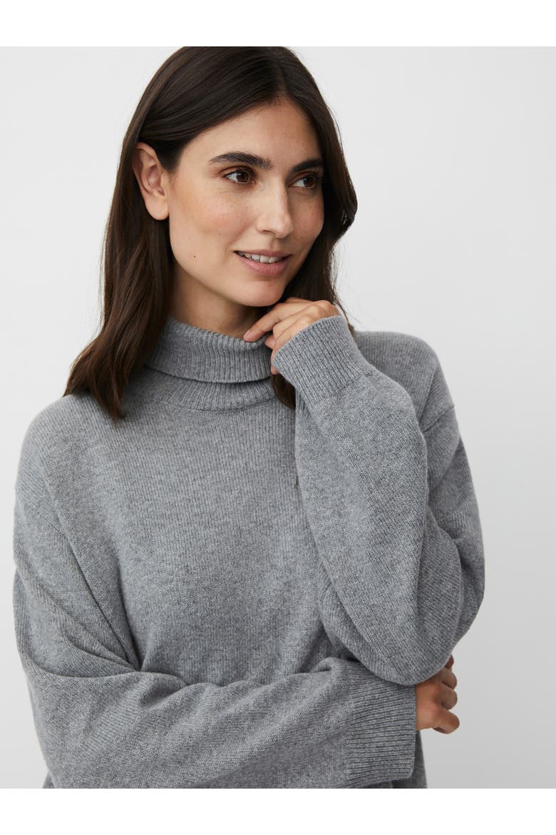 MaFaricka Long Sleeve Roll Neck Sweater, Alternate, color, M. Grey Mel.