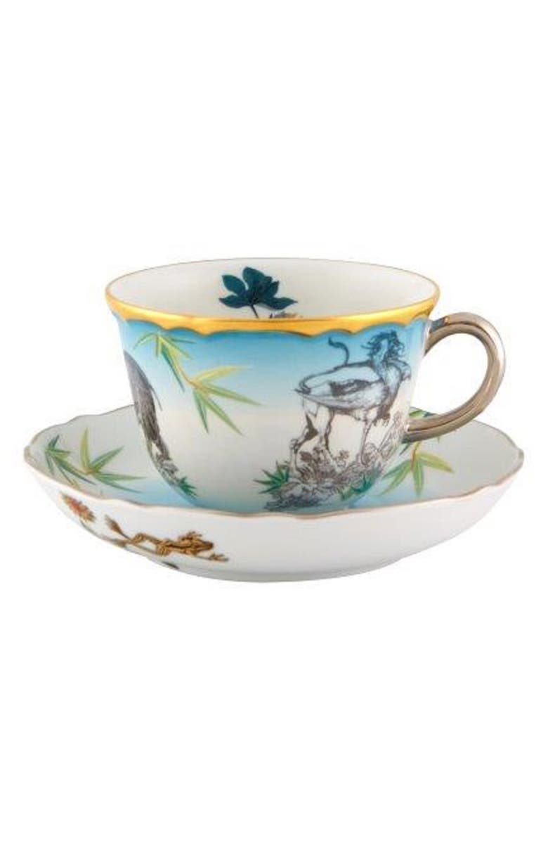 Christian Lacroix Reveries Teacup & Saucer, Main, color, 
