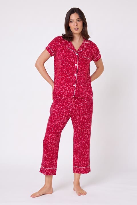 Pima Knit Capri Set