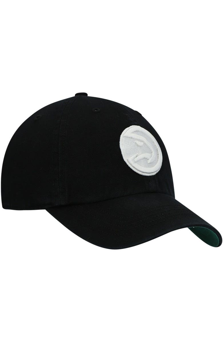 '47 Men's '47 Black Atlanta Hawks Team Franchise Fitted Hat, Alternate, color,
