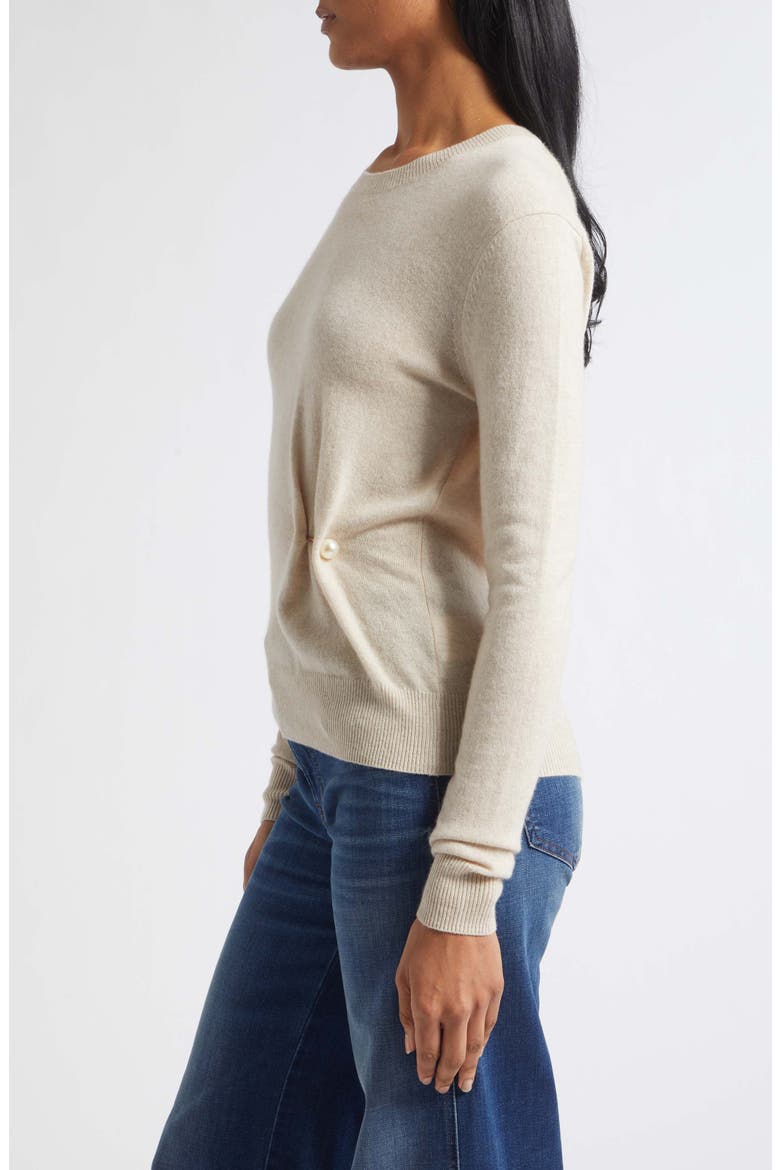 Frankie Crewneck Sweater, Alternate, color, OATMEAL MELANGE