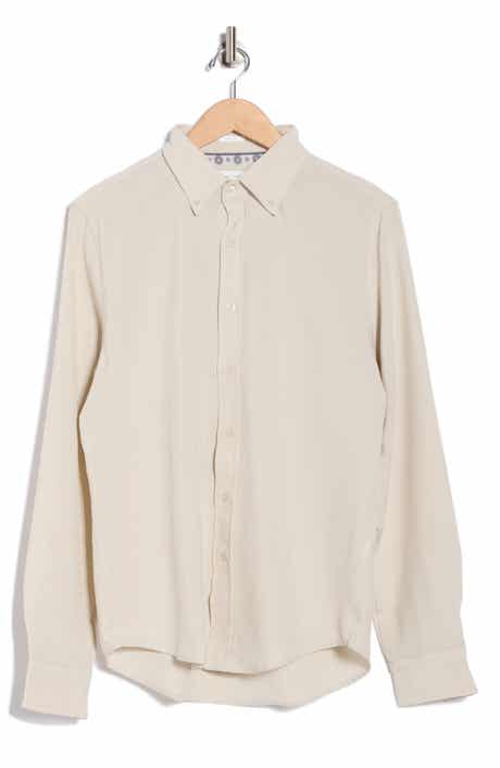 DENIM AND FLOWER Long Sleeve Button-Down Shirt