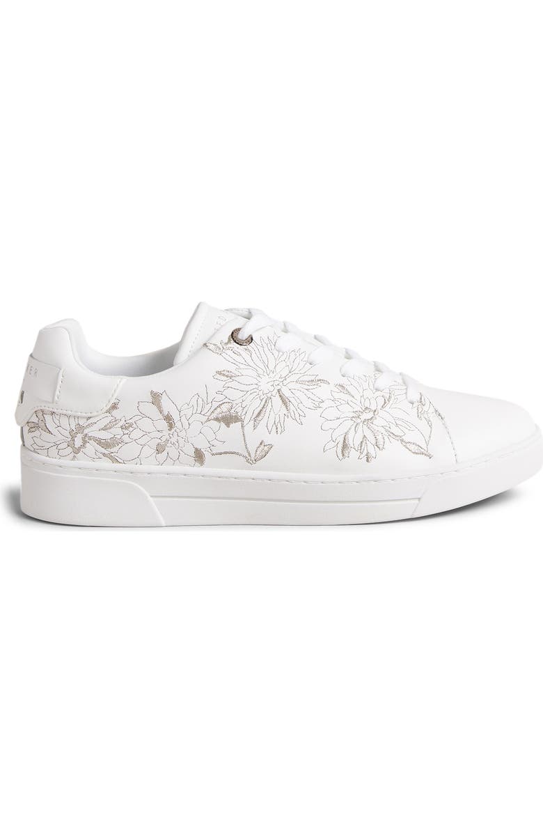 Ted Baker London Alline Embroidered Cupsole Sneaker, Alternate, color,