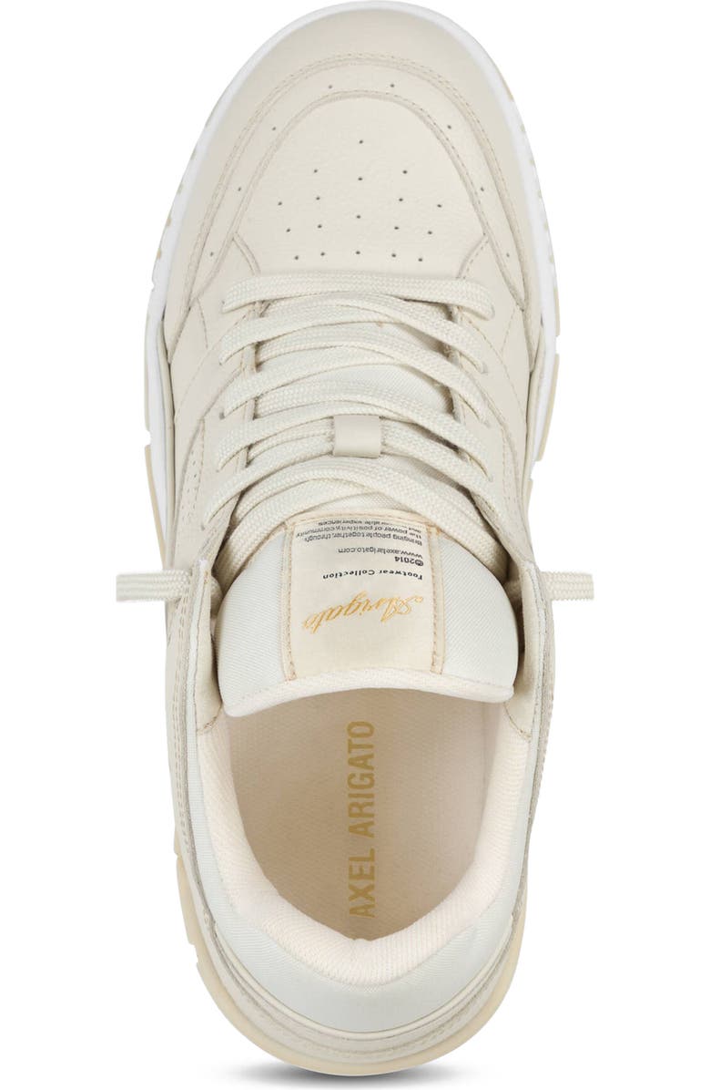 Axel Arigato Area Lo Sneaker, Alternate, color, Off White/White