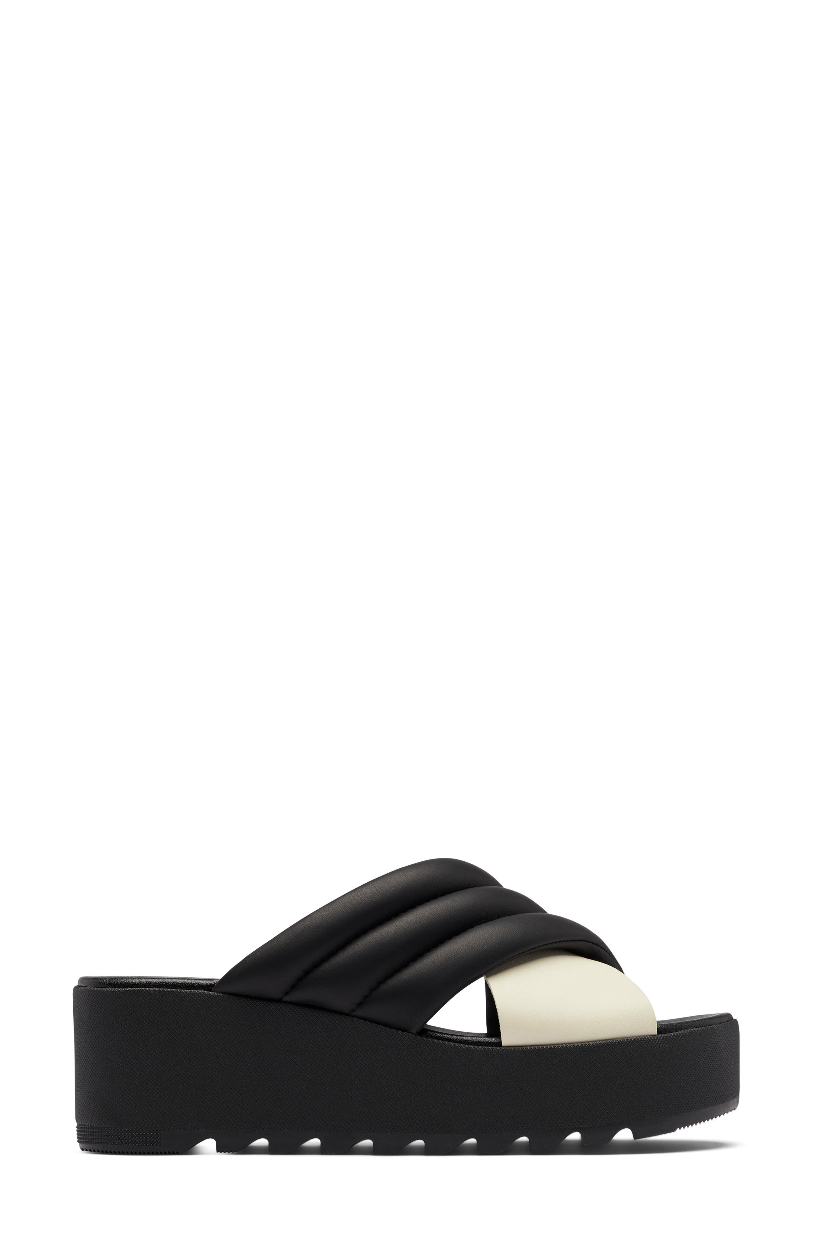 SOREL Cameron Puff Flatform Slide Sandal, Alternate, color, 