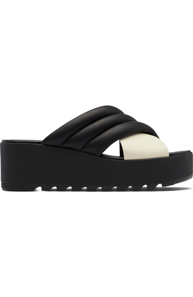 SOREL Cameron Puff Flatform Slide Sandal, Alternate, color,