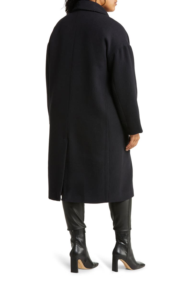 Halogen<sup>®</sup> Double Breasted Long Coat, Alternate, color,