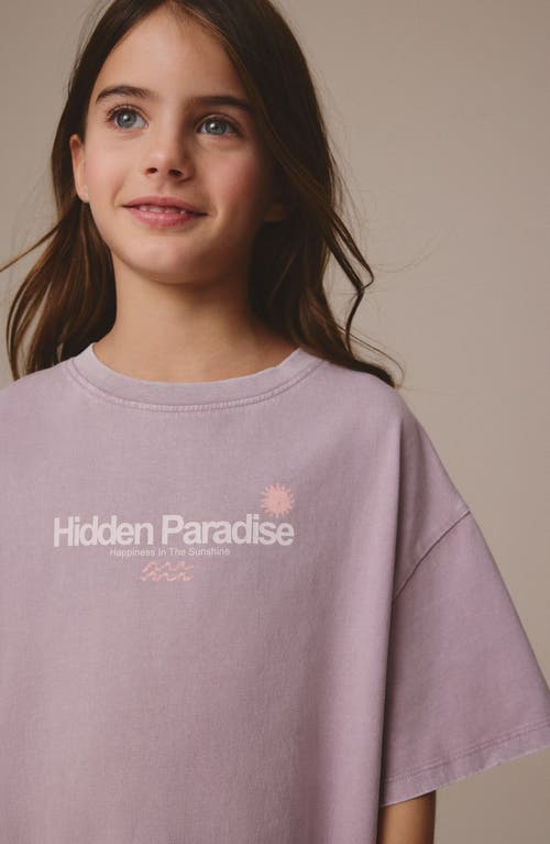 Next Kids' Hidden Paradise Oversize Graphic T-shirt