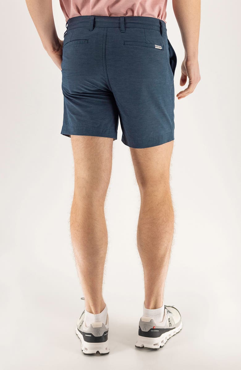 Devil-Dog Dungarees 6-Inch Hybrid Chino Shorts, Alternate, color, Navy Blazer