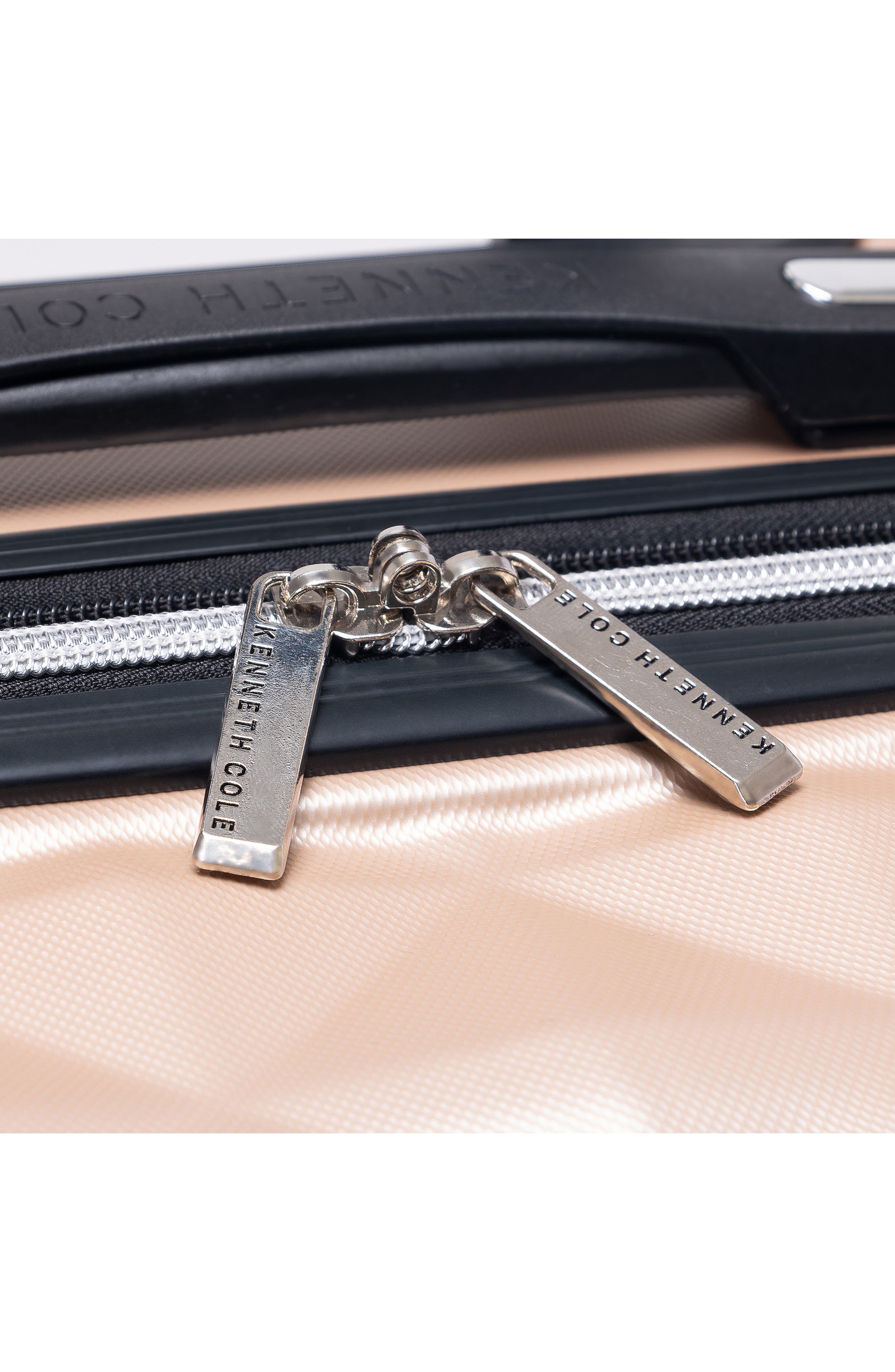 Kenneth Cole Reaction KENNETH COLE Diamond Tower 28" Hardside Spinner Luggage, Alternate, color, Rose Champagne