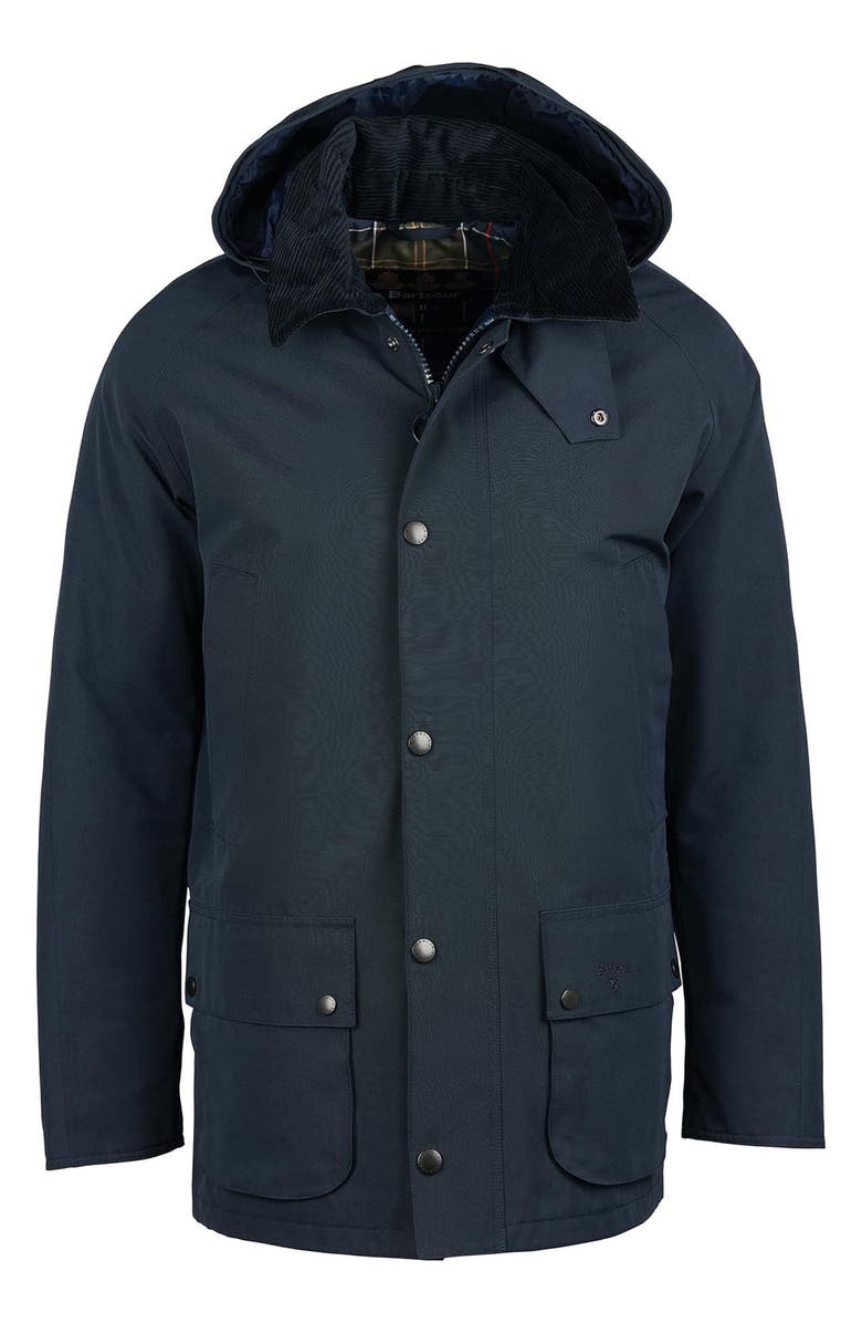 Barbour Ashby Waterproof Winter Jacket, Alternate, color, Navy