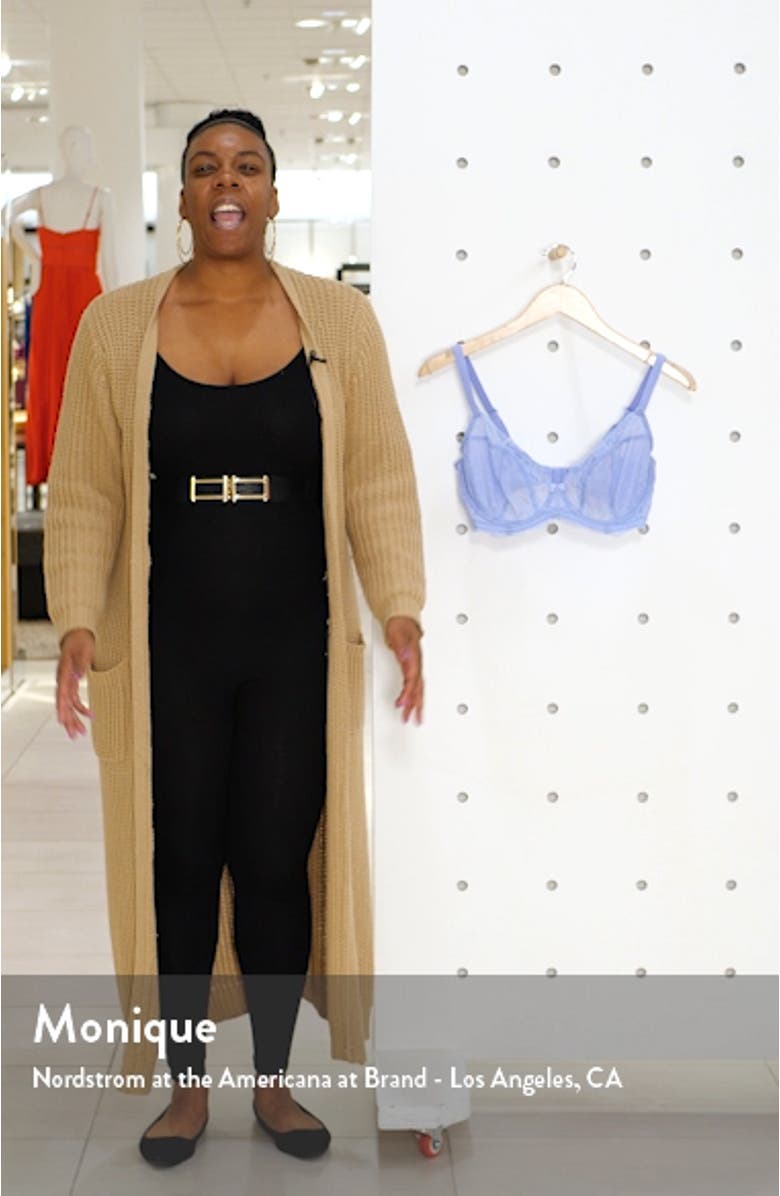 Ana Underwire Stretch Lace Plunge Bra, sales video thumbnail