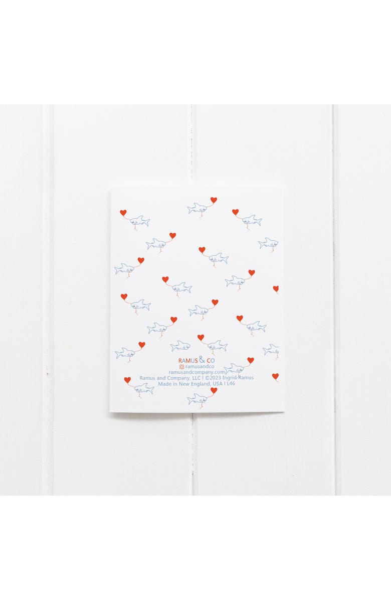 Ramus & Co Love/Valentine's Greeting Card Pack (3ct) "Sharky Love", Alternate, color, Multi-Pack