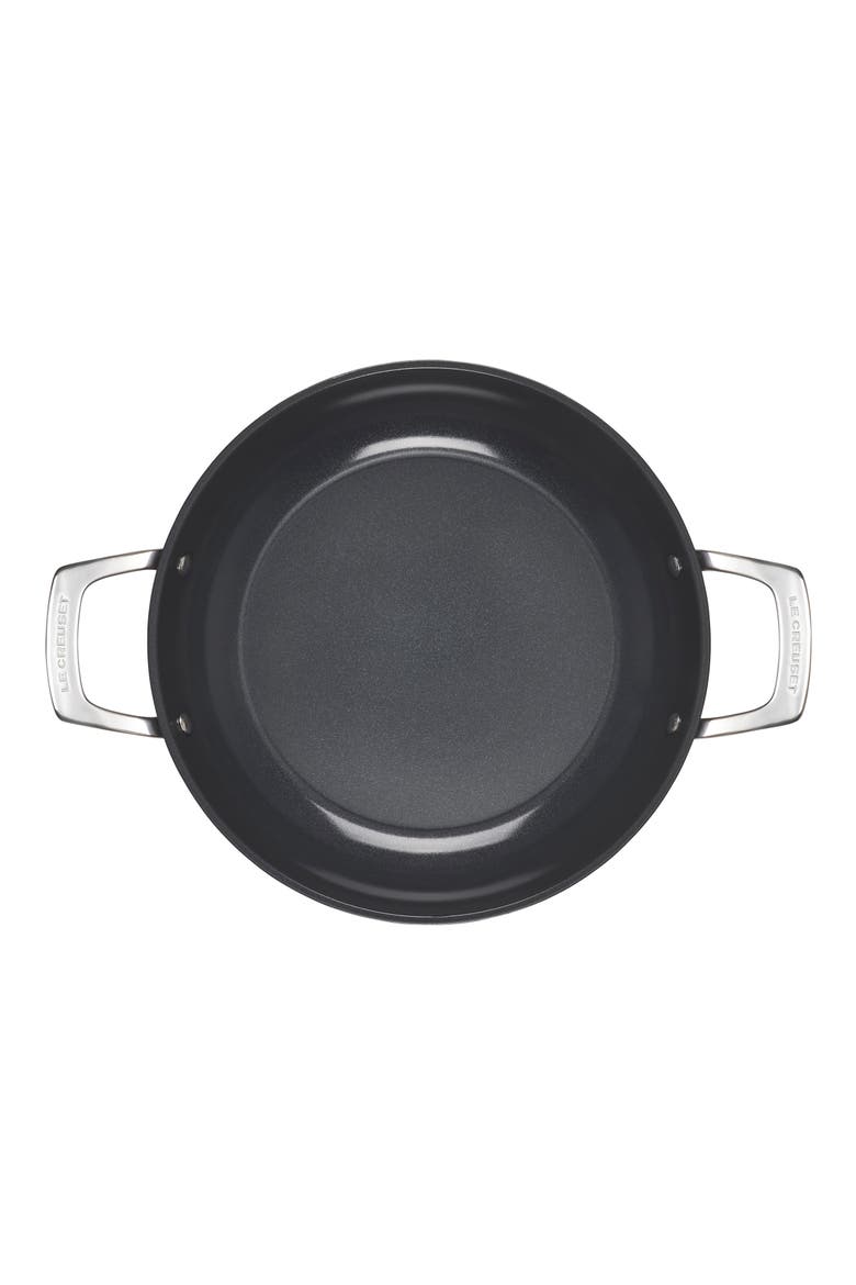 Nonstick Ceramic 3.5-Quart Shallow Braiser, Alternate, color, CERAMIC