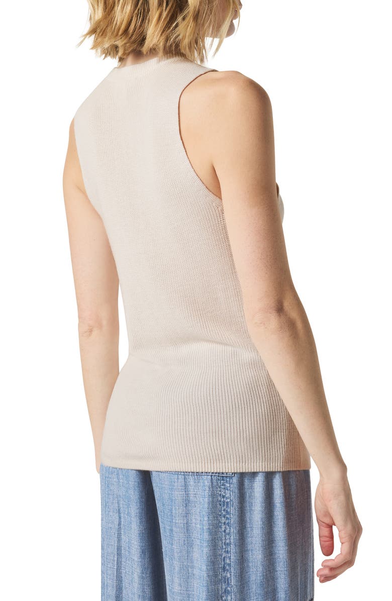 Splendid Bobbie Sleeveless Sweater, Alternate, color, Moonstone