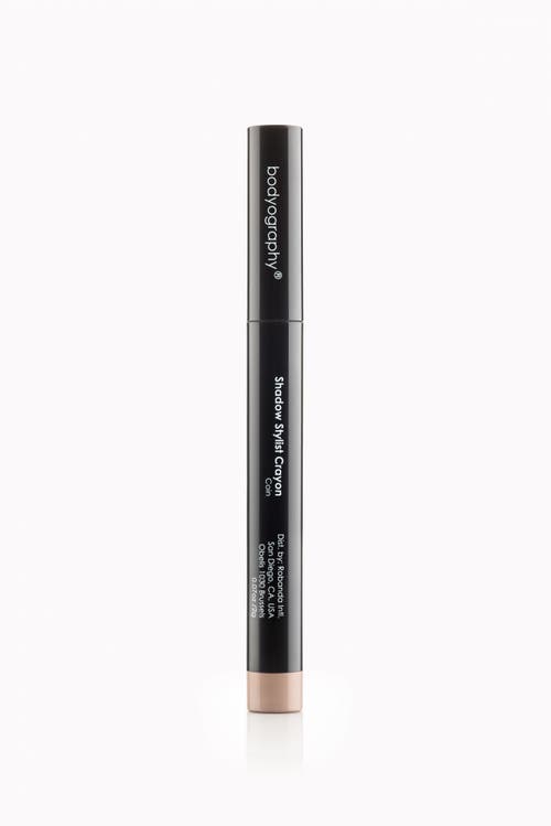 Bodyography Shadow Stylist Crayon Cobalt -metallic Royal Blue 0.07oz In Coin -metallic Rose Gold