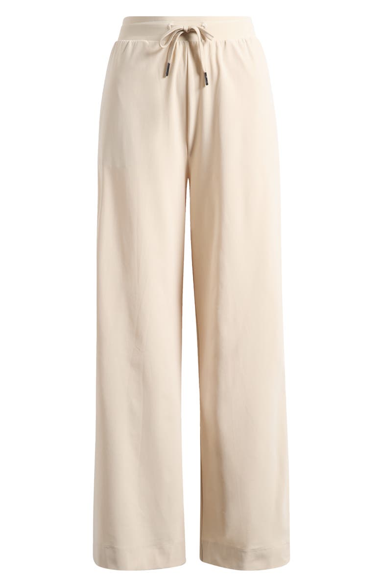 Sweaty Betty Explorer Side Stripe Wide Leg Pants, Alternate, color, Barley Beige
