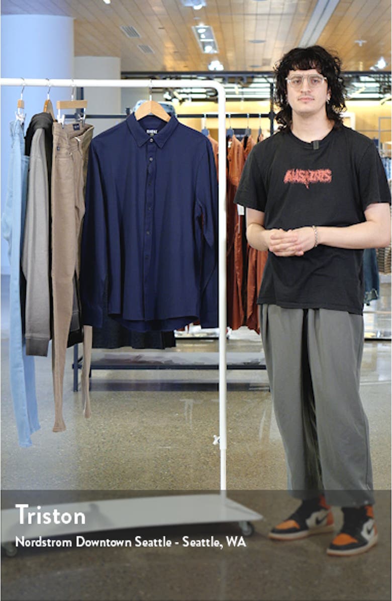 Commuter Slim Fit Button-Up Shirt
