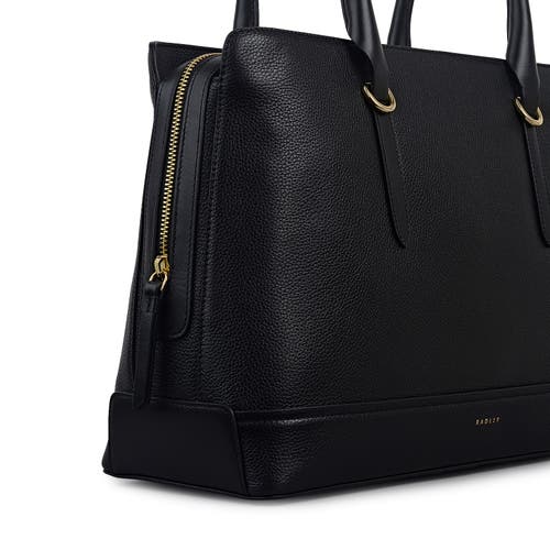 Radley Paddington Place Medium Ziptop Shoulder Bag In Black