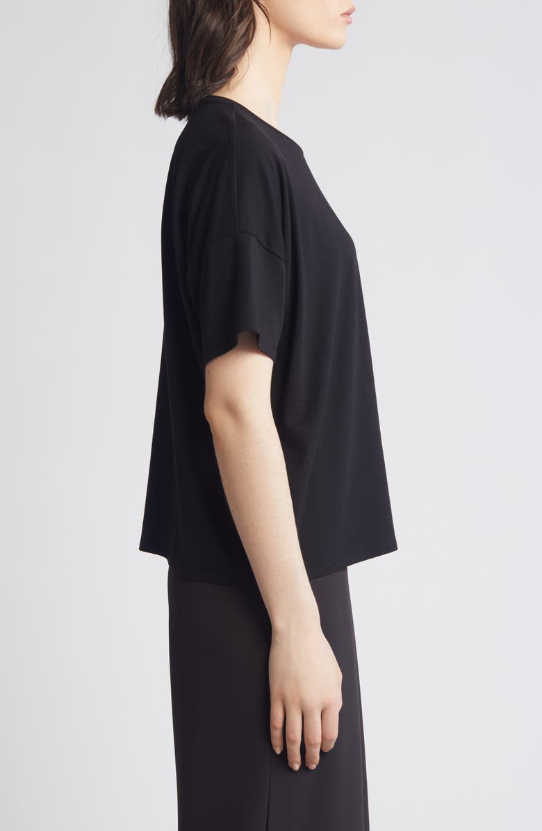Eileen Fisher Bateau Neck Boxy T-Shirt, Alternate, color,