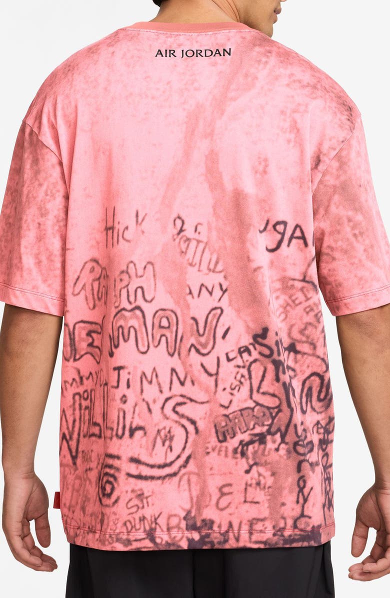 Jordan Air Oversize Graphic T-Shirt, Alternate, color, 659 Wgjdrd/Black