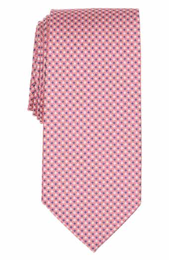 Neat Dot & Square Silk Blend Tie