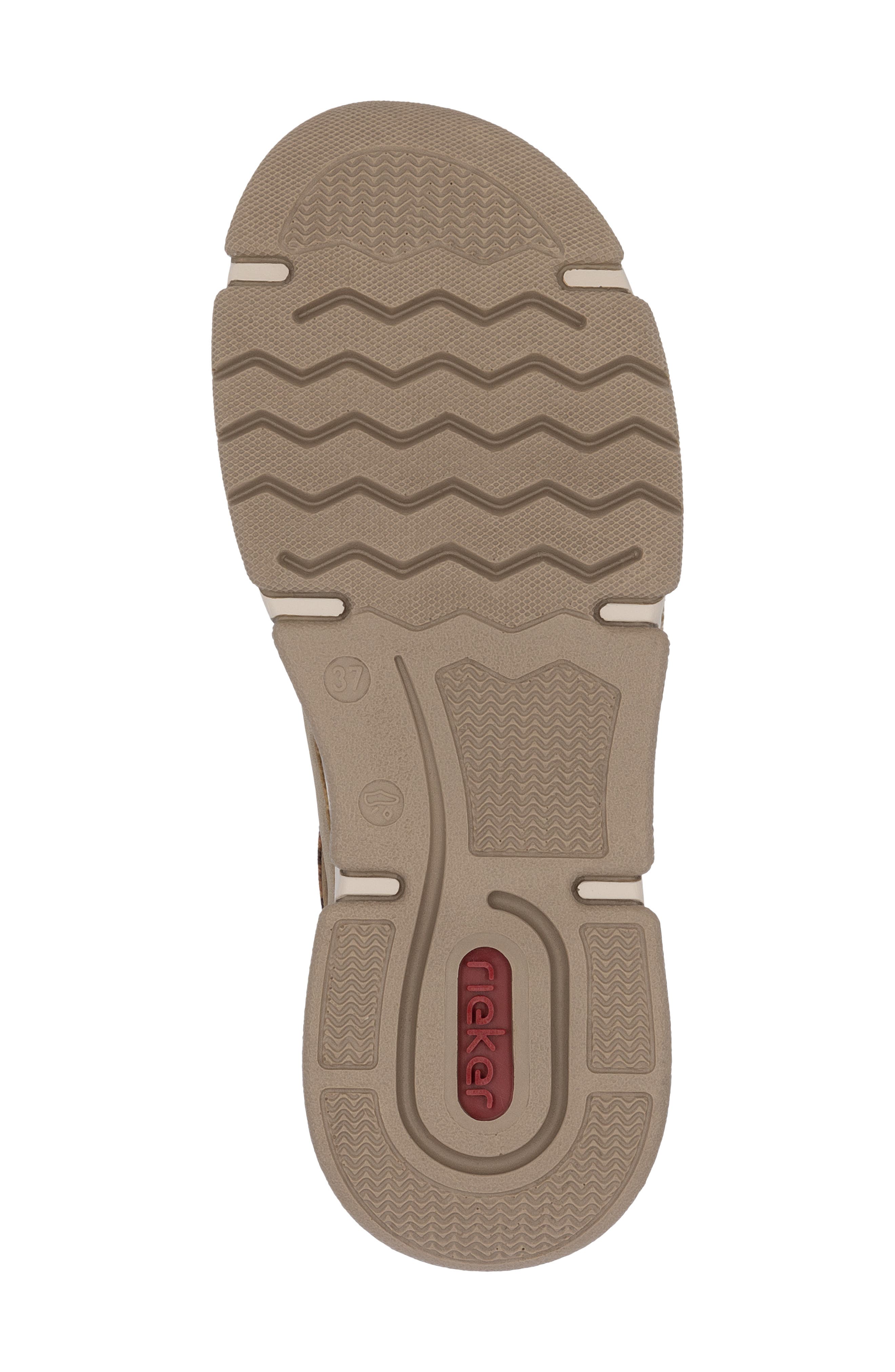 Rieker Angela Sneaker, Alternate, color, Fango/ Leo-Nuss